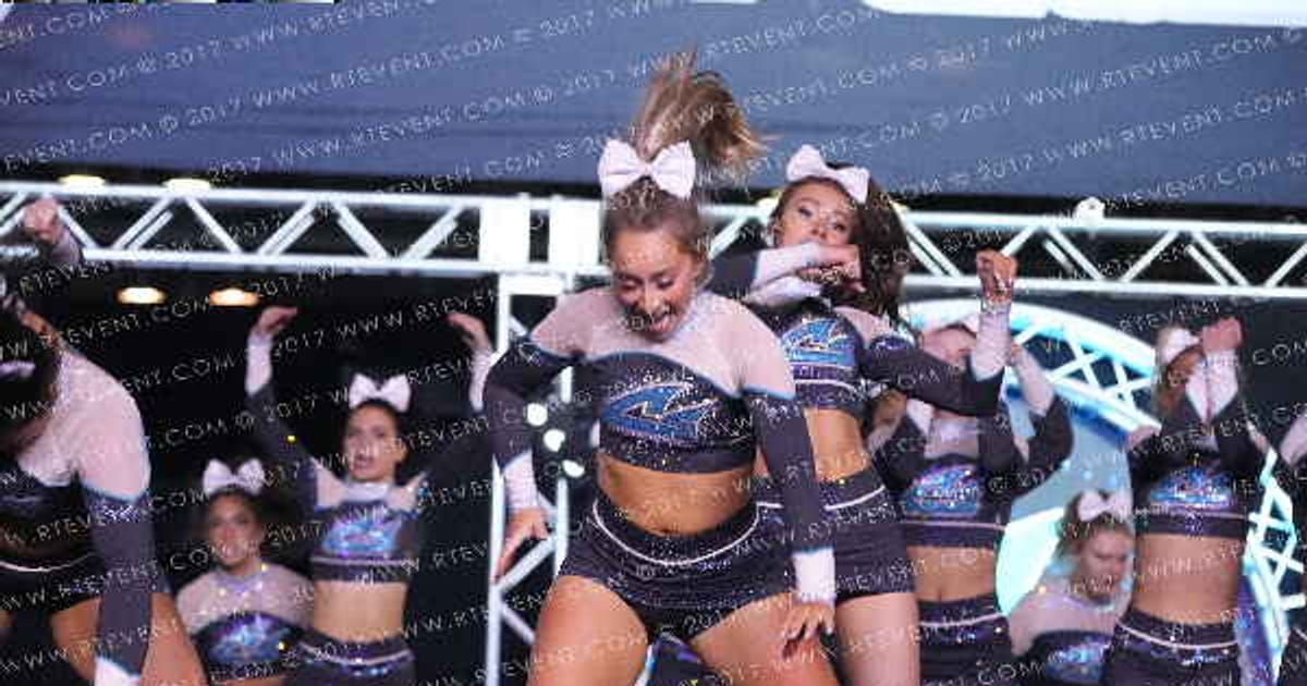 Cheer Sport Sharks New England Miss Sharks · The All Out Nationals