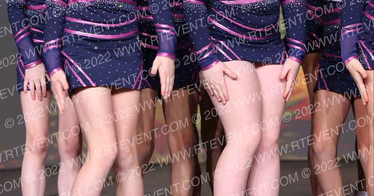 Evolution Cheer Pink Diamonds · Revolution Championships Gold Rush Chicago