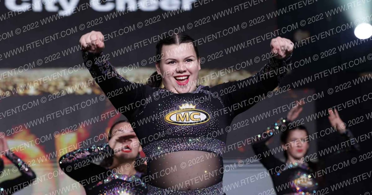 Motor City Cheer TIGER'S EYE · Revolution Championships Gold Rush Chicago