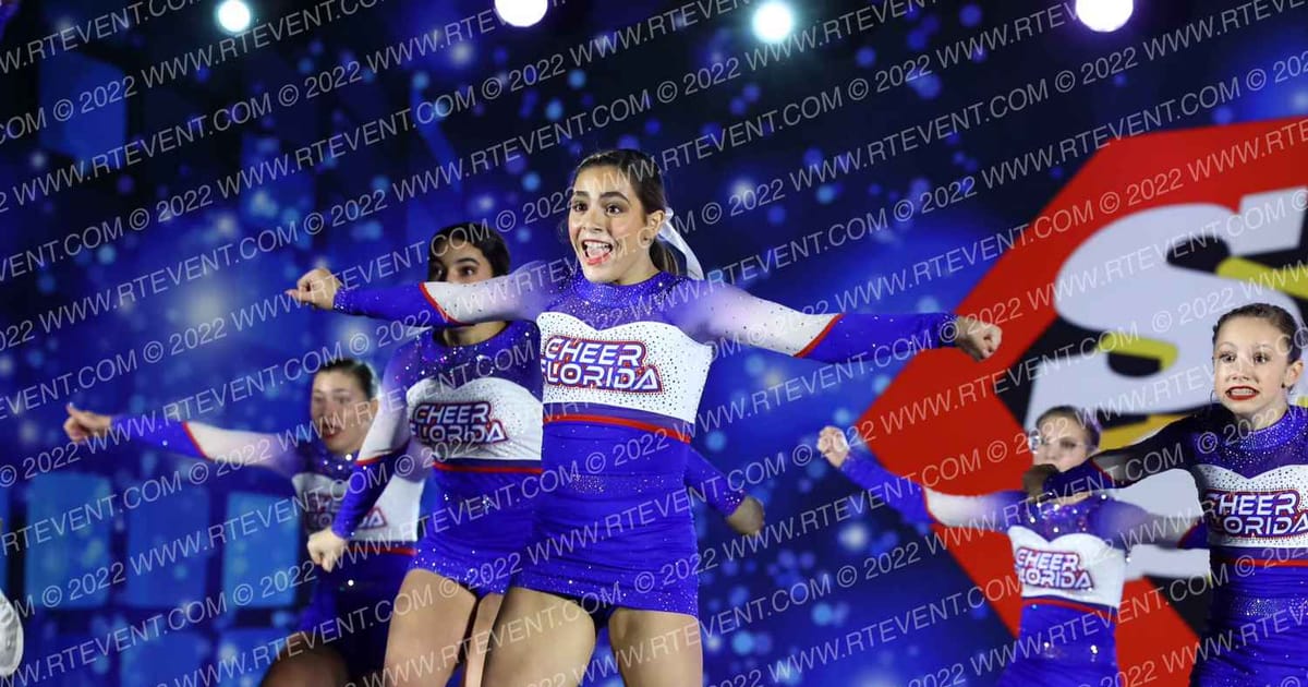 Cheer Florida All Stars Titans · Spirit Sports West Palm Beach Nationals