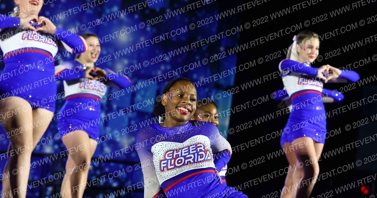 Cheer Florida All Stars Ravens · Spirit Sports West Palm Beach Nationals