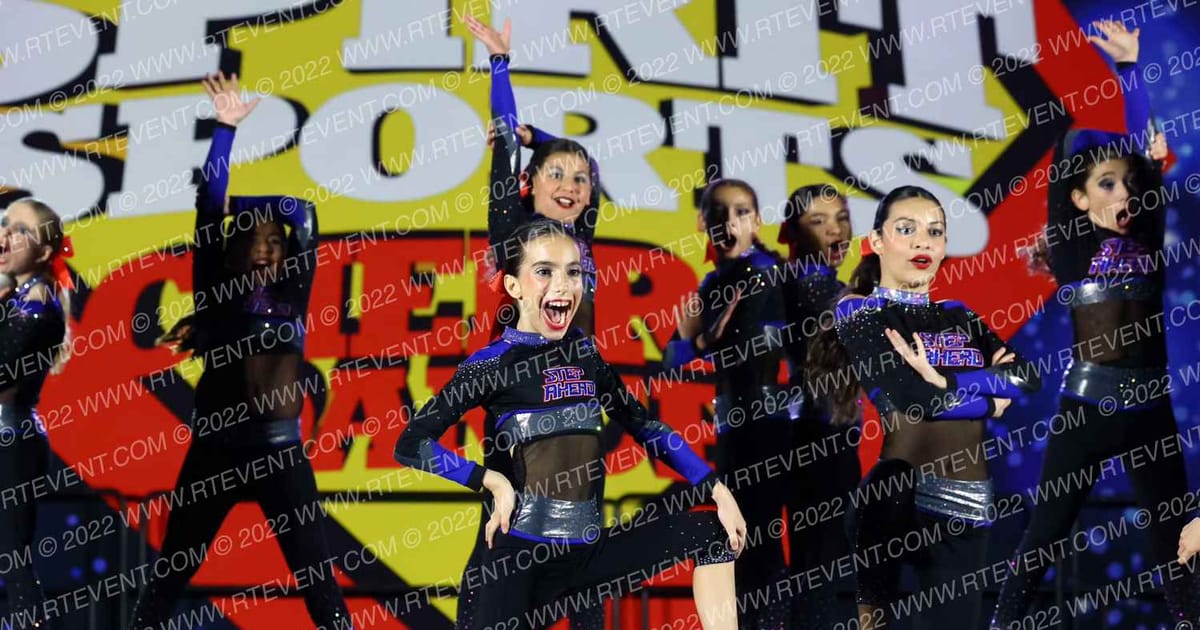 Step Ahead All-Stars Sparkles · Spirit Sports West Palm Beach Nationals