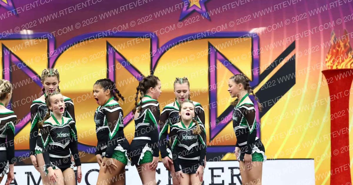Competitive Cheer Xtreme Sapphire · Red Hot Cheer and Dance Competition