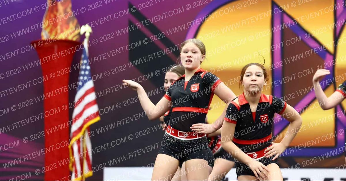 Empire Athletics Lady Generals · Red Hot Cheer and Dance Competition