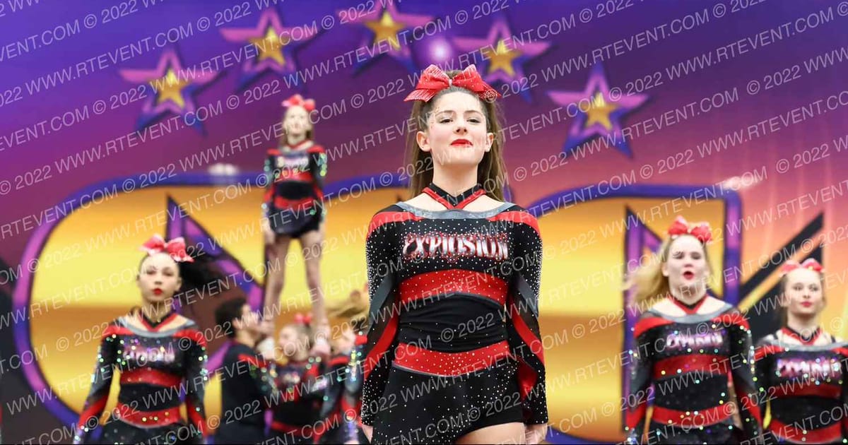 N'Tense Cheer Downpour · Red Hot Cheer and Dance Competition