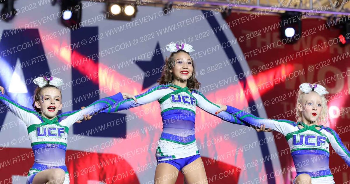 University Cheer Force Hail · NCA Roseville Showdown