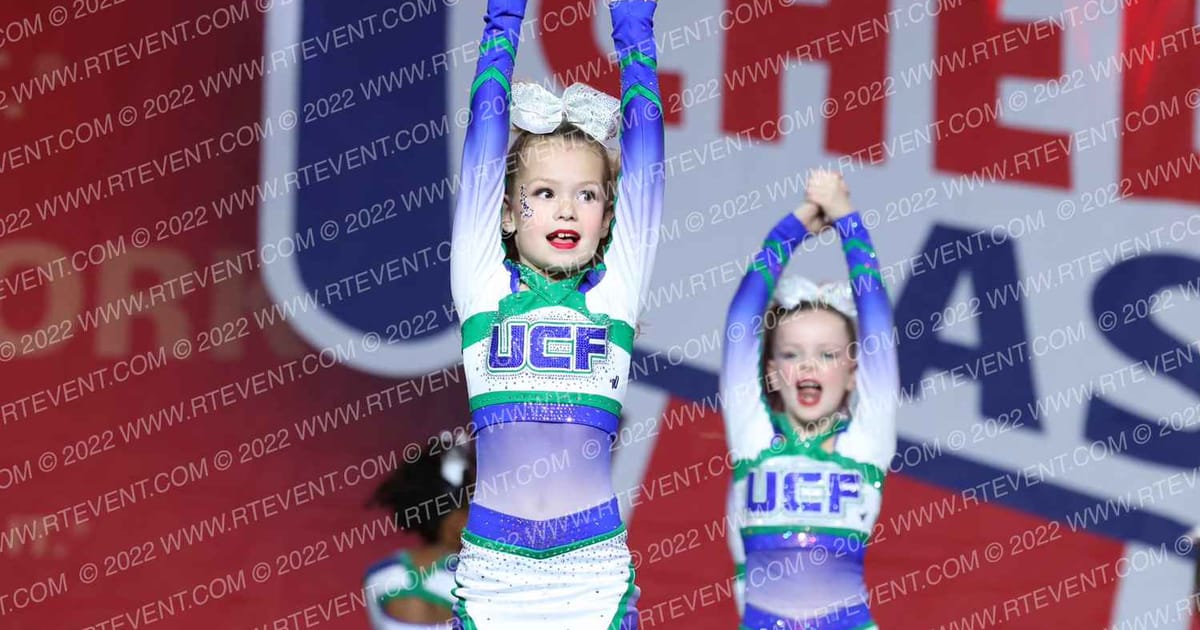 University Cheer Force Mini Quakes · NCA Roseville Showdown