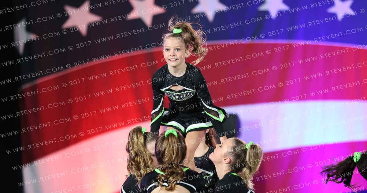 KO Cheer Blackout · American Cheer Power Southern Nationals DIDII