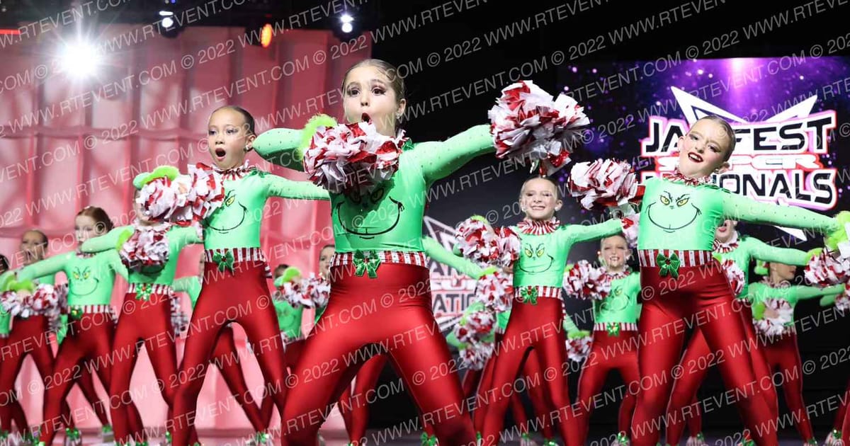 Dance Mania Mini Pom Large · JAMfest Dance Super Nationals