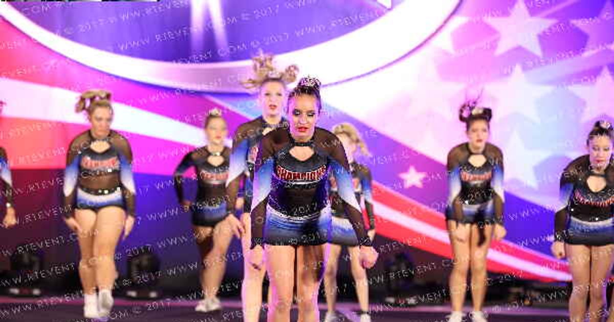 The Champions All Stars Fire Queens · American Cheer Power Southern Nationals DIDII