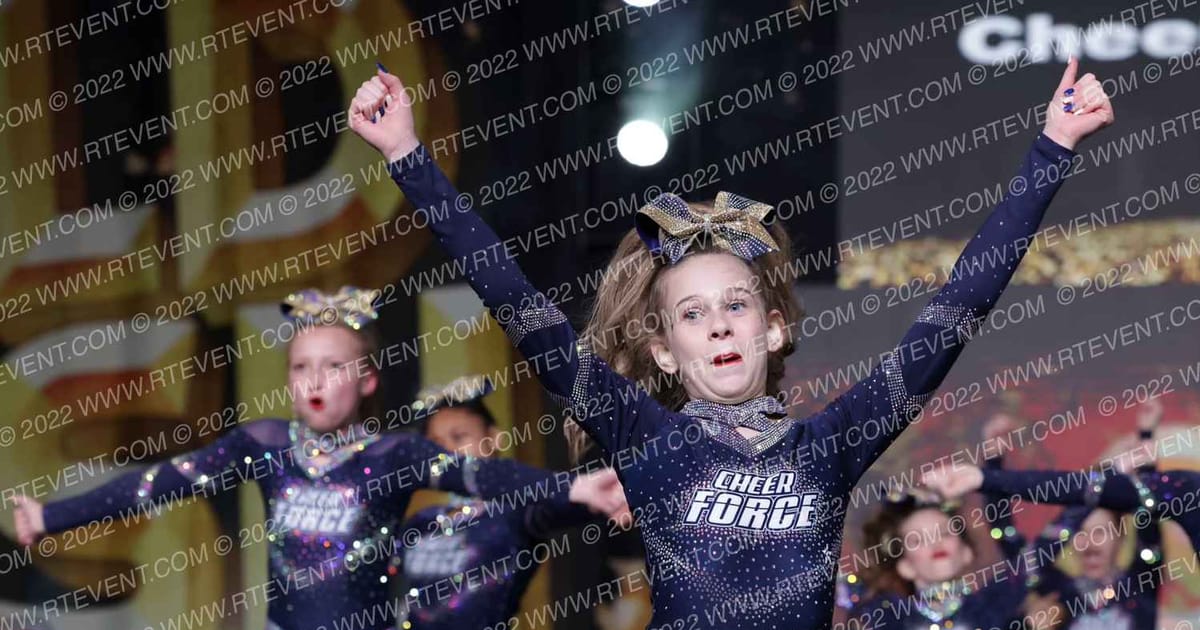Cheer Force Arkansas ThunderBirds · Revolution Championships Gold Rush Chicago