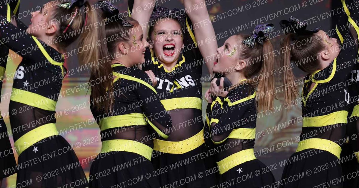 Titans Cheer (Titans Cheer and Gymnastics) Mayhem · Revolution Championships Gold Rush Chicago
