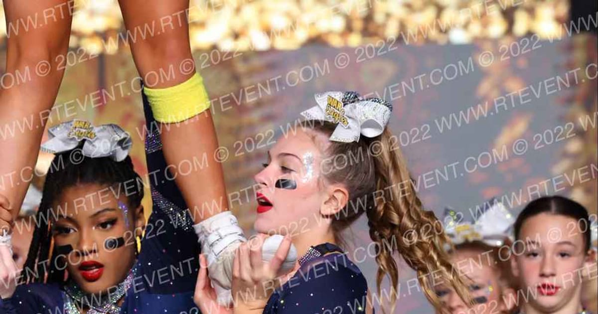 Cheer Force Arkansas War Eagles · Revolution Championships Gold Rush Chicago