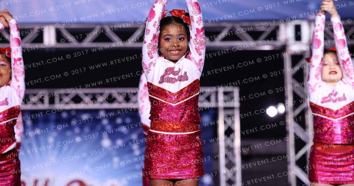Cheer Savannah All Stars SEQUINS · The All Out Nationals
