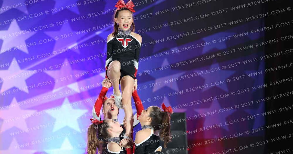 Tech Cheer Sharpshooters · American Cheer Power Southern Nationals DIDII