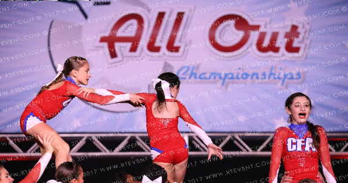 Cheer Florida Allstars Giants · The All Out Nationals