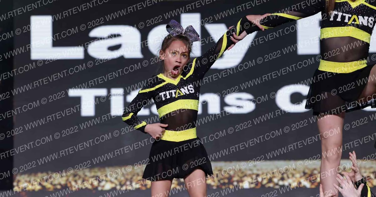 Titans Cheer (Titans Cheer and Gymnastics) Lady Riot · Revolution Championships Gold Rush Chicago