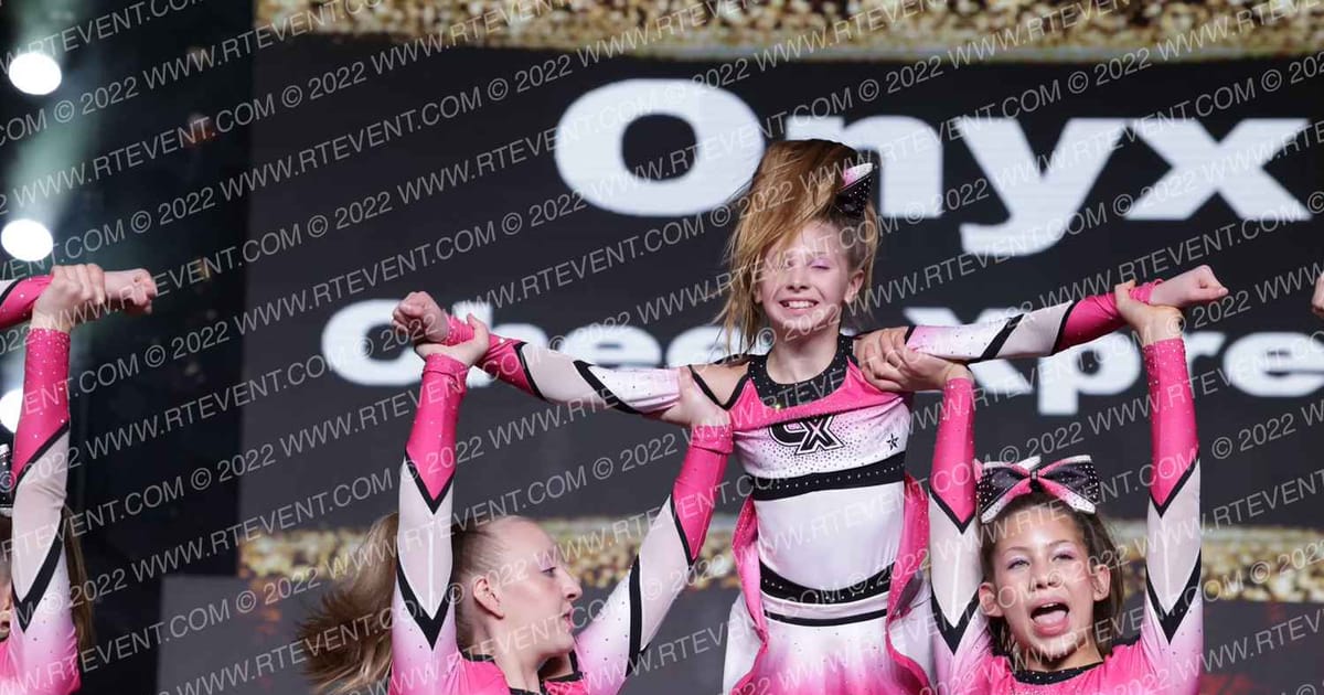 Cheer Xpress Onyx · Revolution Championships Gold Rush Chicago