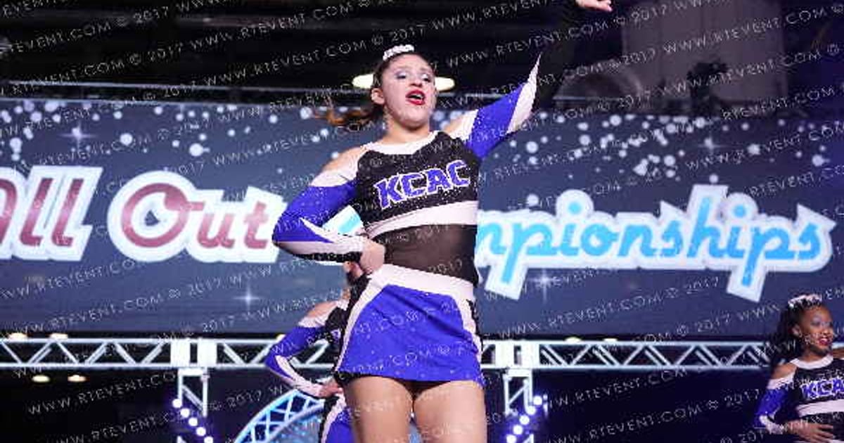 Kansas City Athletic Cheer Jade · The All Out Nationals