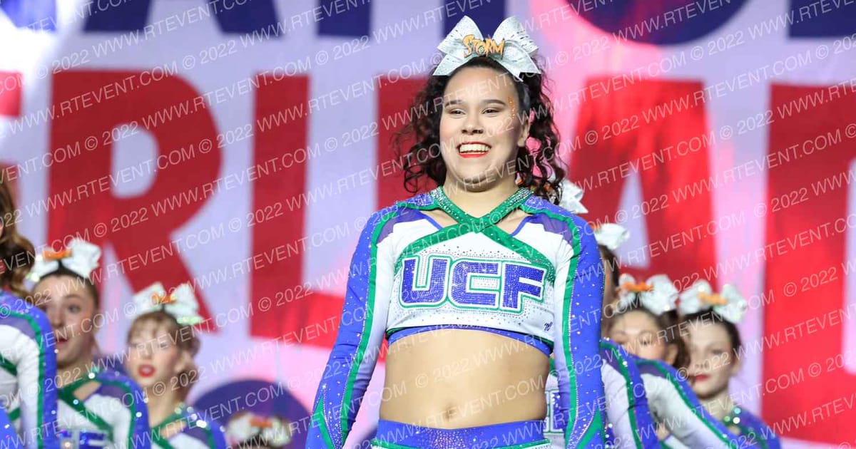 University Cheer Force STORM · NCA Roseville Showdown