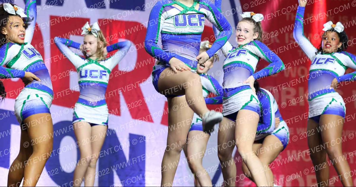 University Cheer Force Frost · NCA Roseville Showdown