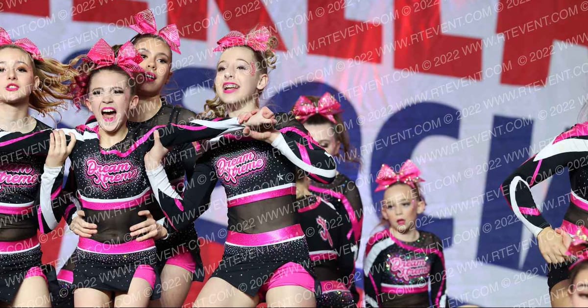 Dream Xtreme All Stars Glitter · NCA Roseville Showdown