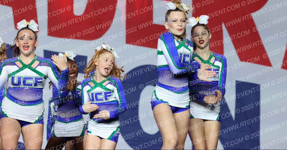 University Cheer Force Flash · NCA Roseville Showdown