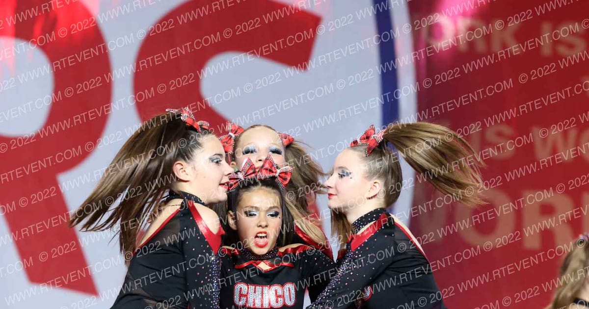 Chico Cheer All Stars FIRE · NCA Roseville Showdown