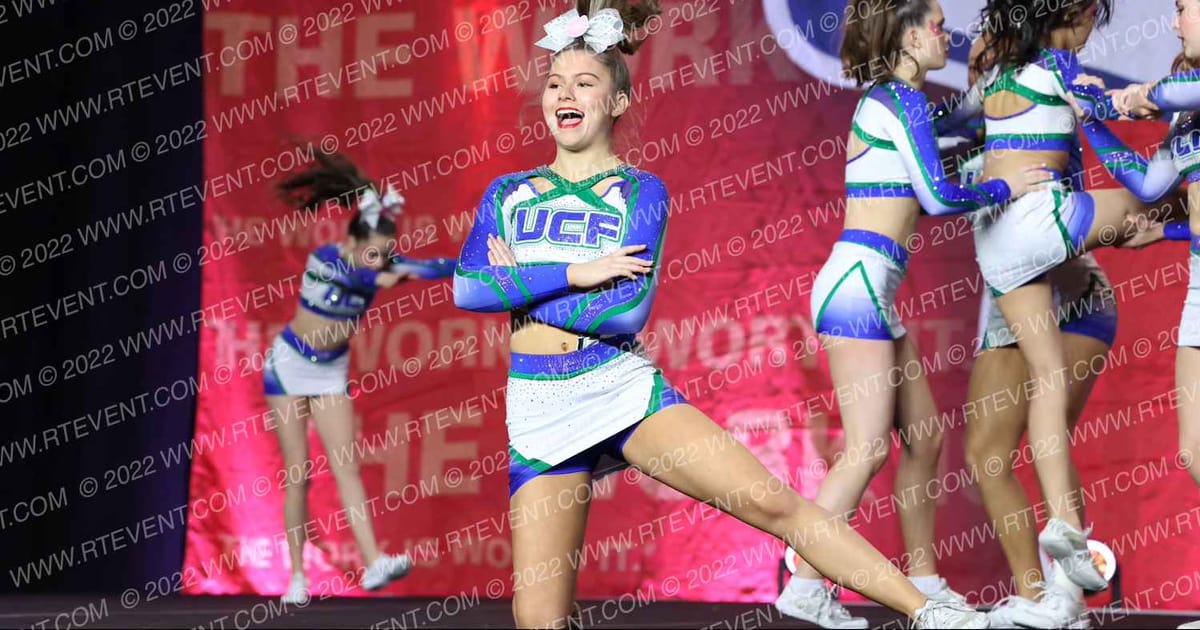 University Cheer Force Black Ice · NCA Roseville Showdown