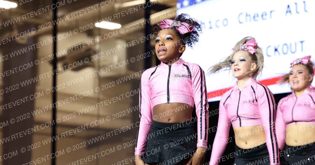 Chico Cheer All Stars BLACKOUT · NCA Roseville Showdown