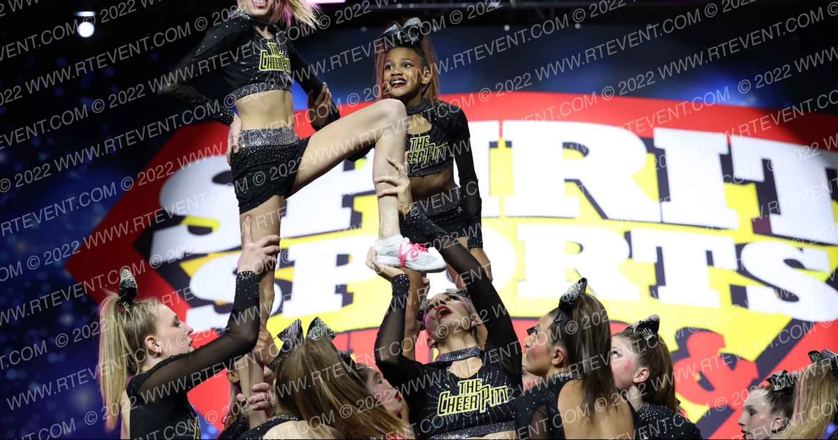 The Cheer Pitt KC Neon · Spirit Sports Kansas City Nationals
