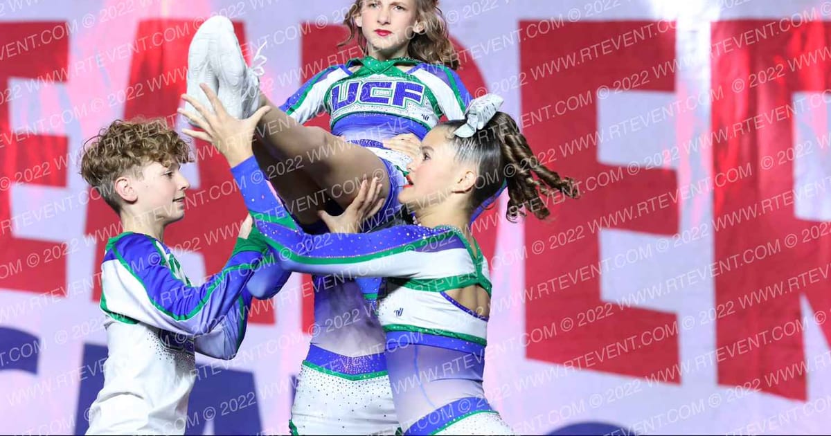 University Cheer Force Hail · NCA Roseville Showdown
