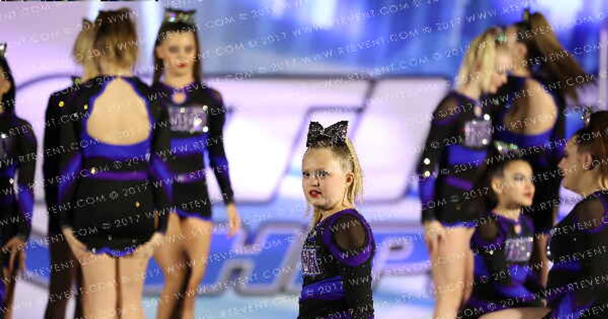 Arizona Fusion Cheer Blue Tide · Athletic Championship Phoenix Nationals