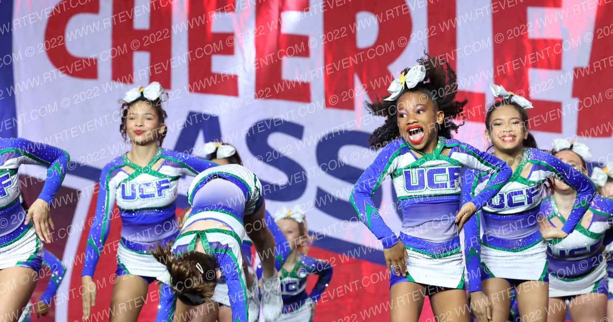 University Cheer Force Flash · NCA Roseville Showdown