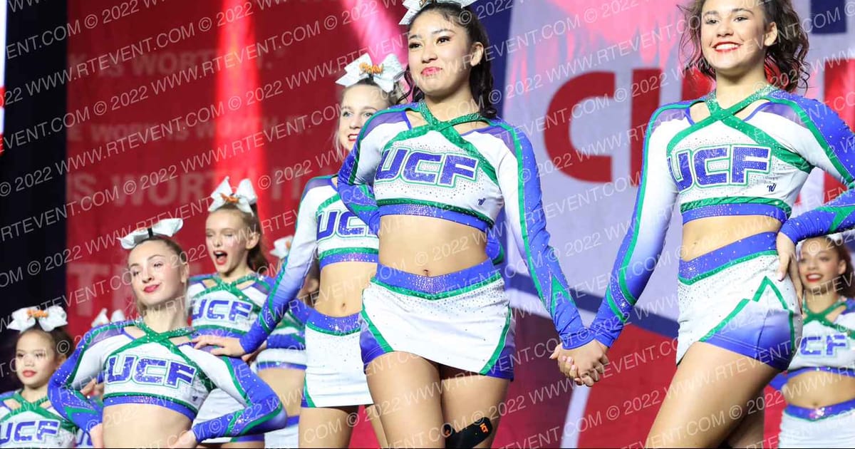 University Cheer Force STORM · NCA Roseville Showdown