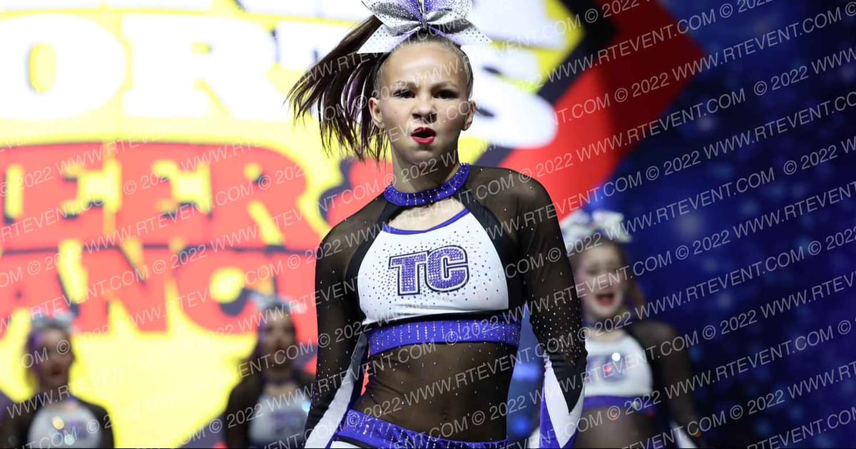 Tumble Cheer Fuzion Steel · Spirit Sports Kansas City Nationals
