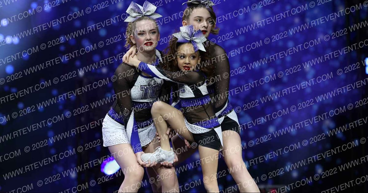 Tumble Cheer Fuzion Cobalt · Spirit Sports Kansas City Nationals