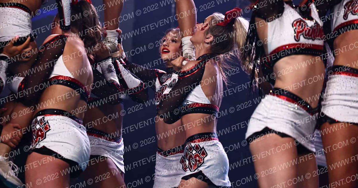 Cheer Athletics Panthers · Cheersport Friday Night Live Fixed