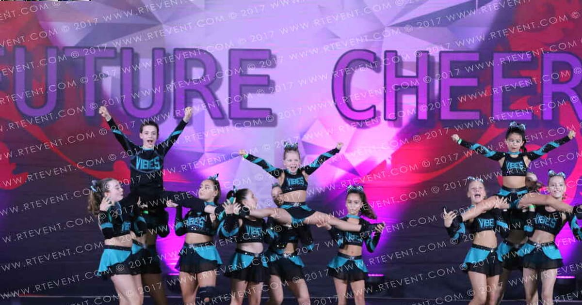 Vibes Cheerleading JOYFUL · Heart of England UK University Nationals