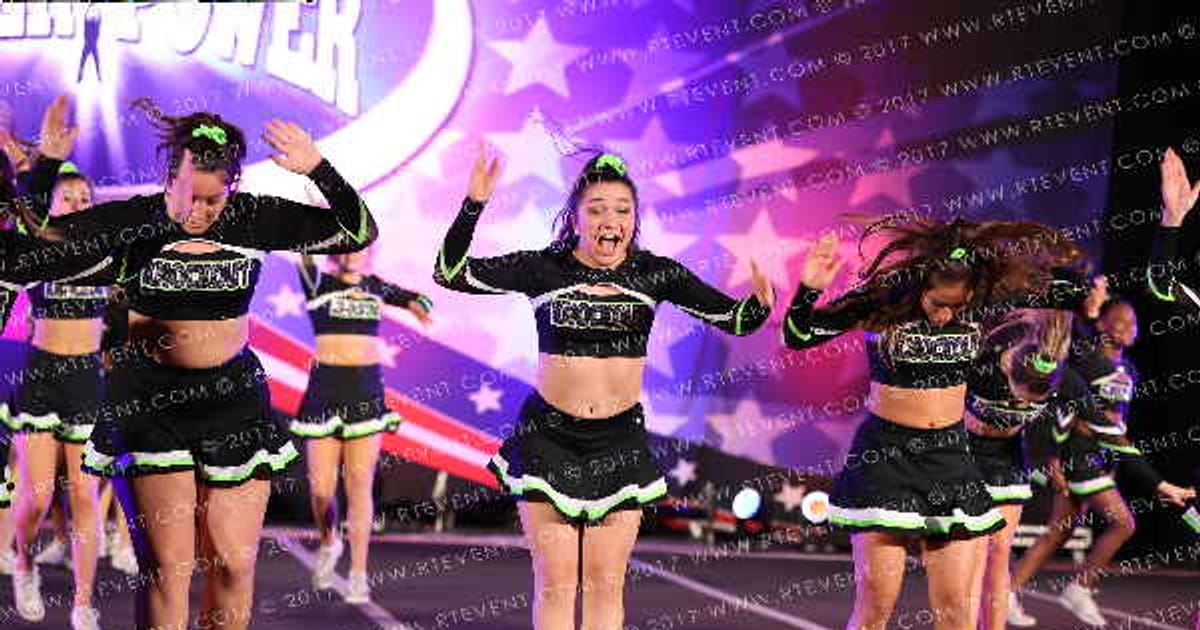 KO Cheer Lady Jabs · American Cheer Power Southern Nationals DIDII