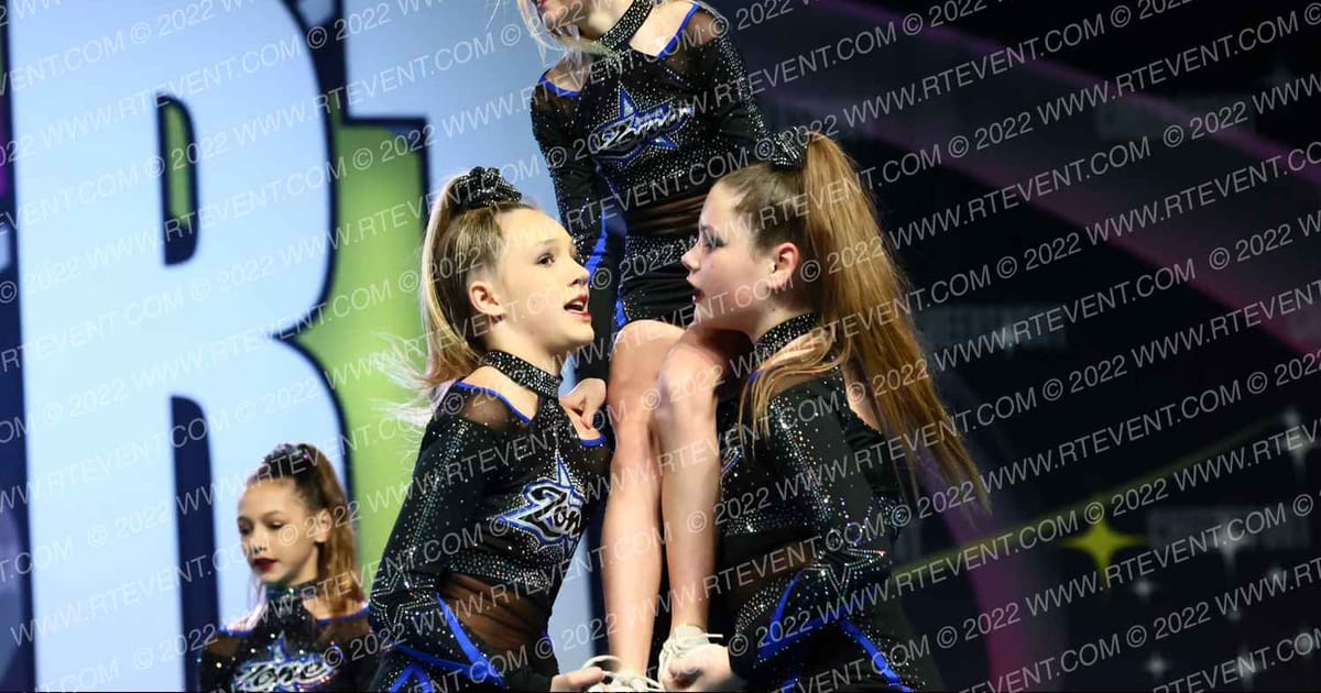 Zone Cheer All-Stars Broadway Ladies · CHEERSPORT Nationals