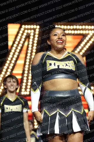 EXPRESS ALLSTARS SENIOR CHEER BLACKOUT NA