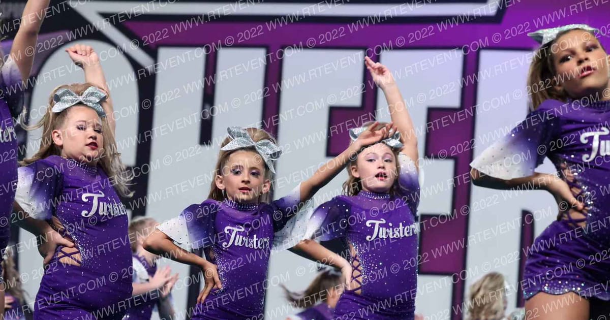 Knoxville Twisters Purple Rain · CHEERSPORT Nationals