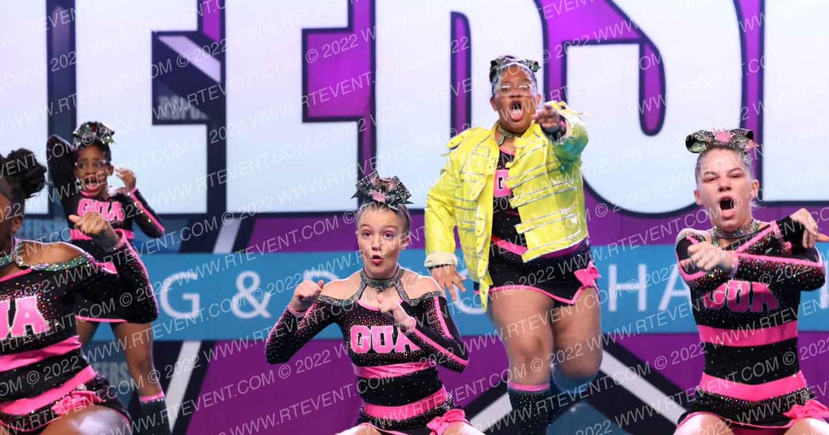 GU Allstars SILVER LINING · CHEERSPORT Nationals