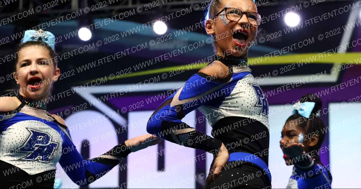 Python All Stars Striped Pythons · CHEERSPORT Nationals