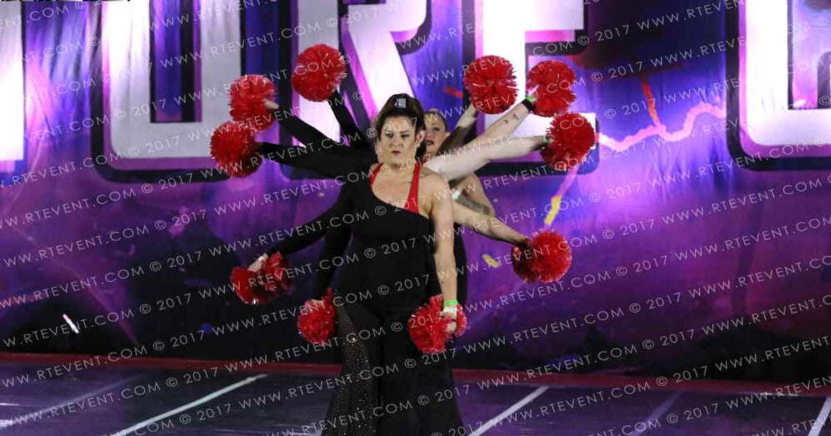 Wyre Forest Cheer Matrix · Heart of England UK University Nationals