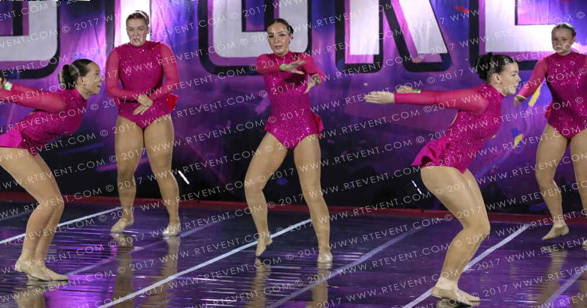 MCR DANCE   CHEER ACADEMY Tanzanite · Heart of England UK University Nationals