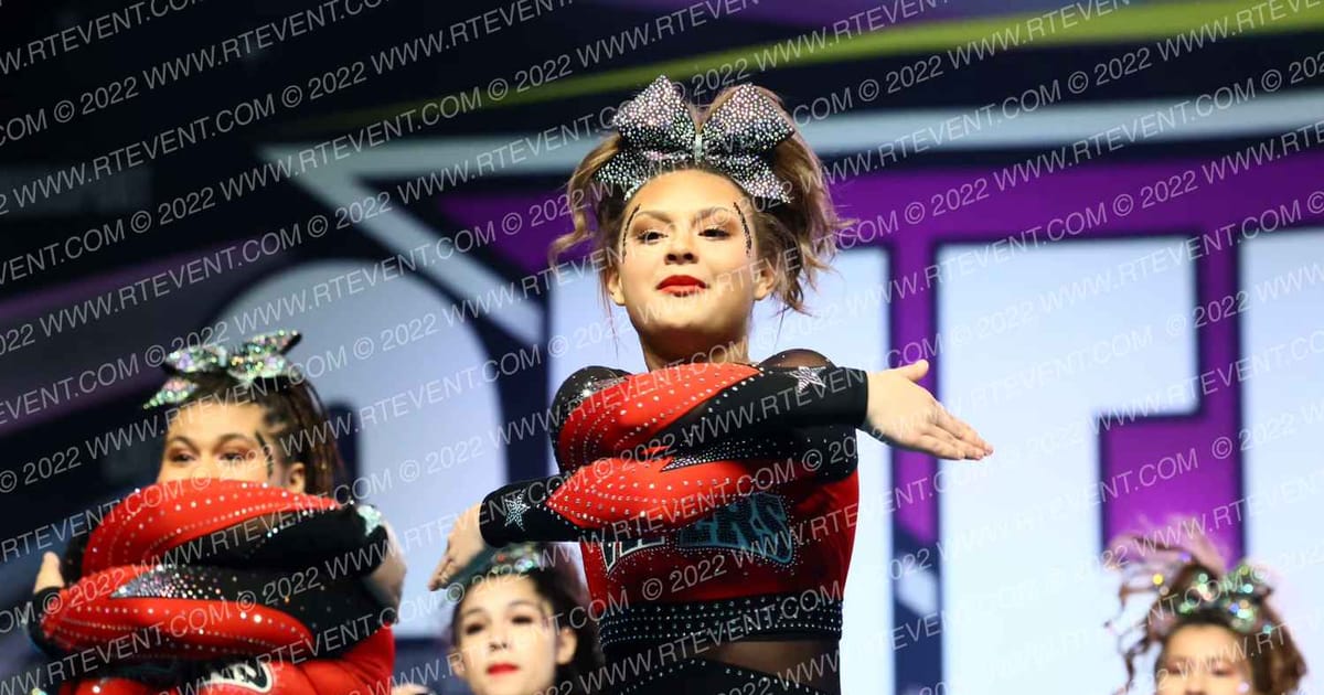 Stars Vipers San Antonio BLACK MAMBAS · CHEERSPORT Nationals