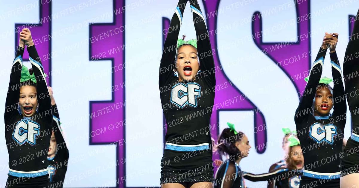 Louisiana Cheer Force Lime · CHEERSPORT Nationals