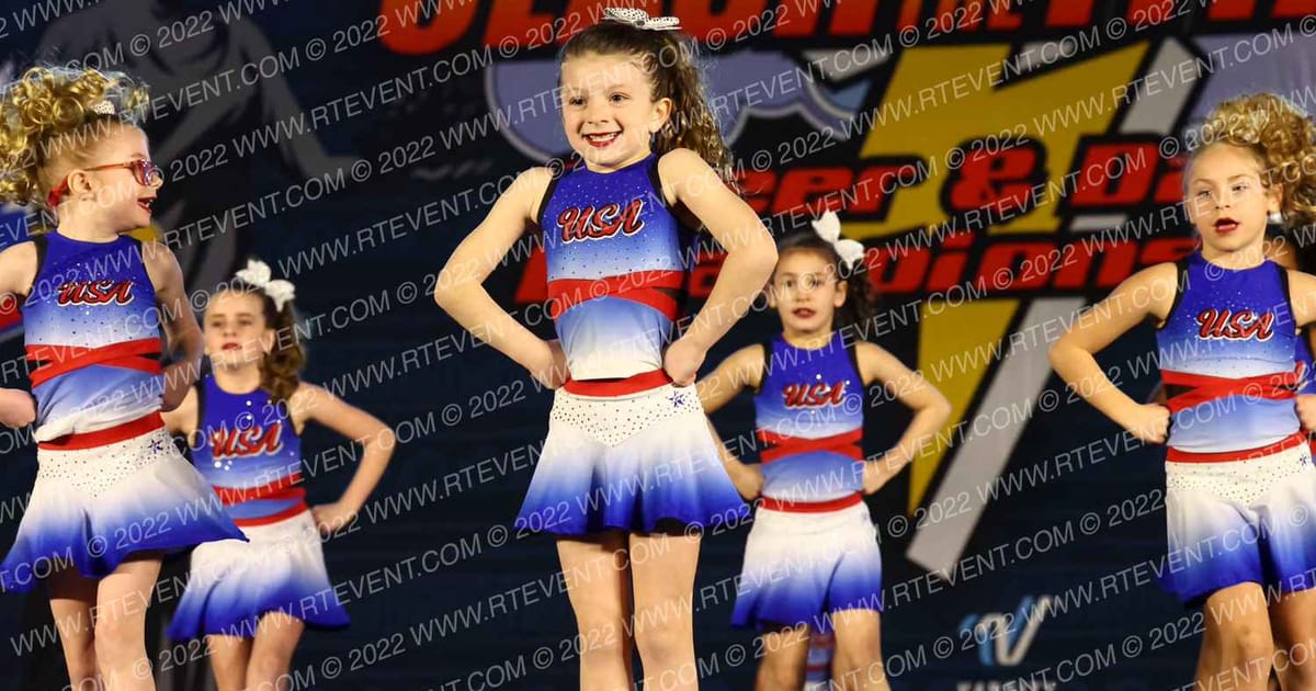 USA Wildcats Itty Bitty Kitties · ASC Clash of The Titans Hartford Showdown DI DII